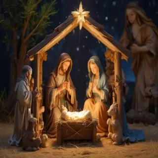 merry christmas nativity images free