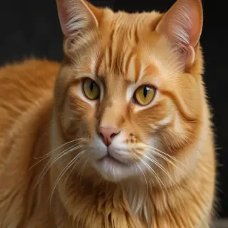 orange cat