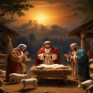 manger scene images free