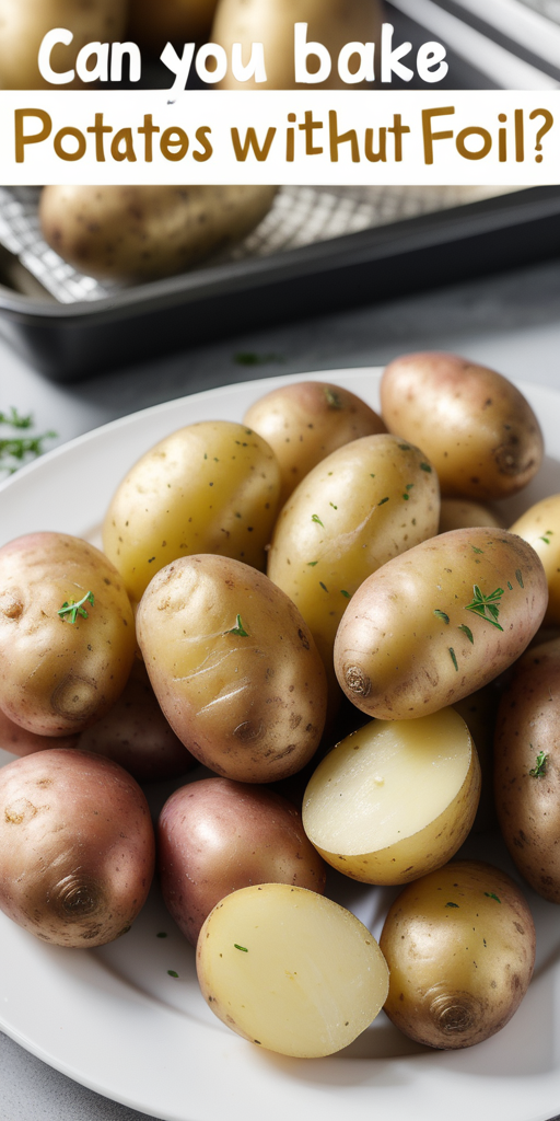 can you bake potatoes without foil