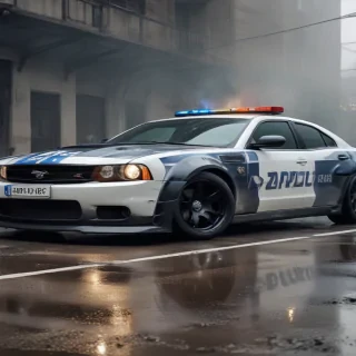police car wallpaper