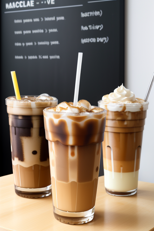 iced latte vs iced macchiato