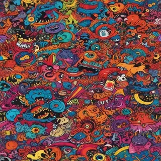 crazy background