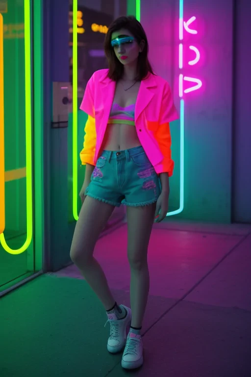 neon colors