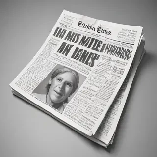 newspaper transparent