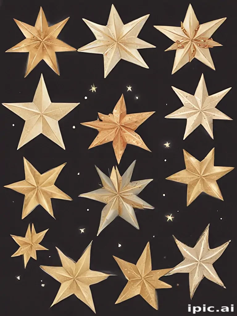 christmas stars clip art