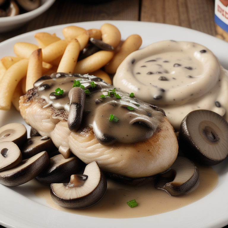 texas roadhouse portobello mushroom chicken