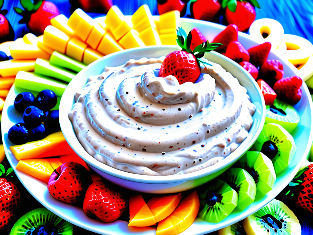 fruit dip without marshmallow fluff