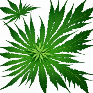 weed leaf png