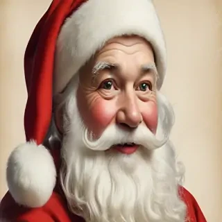 vintage santa png