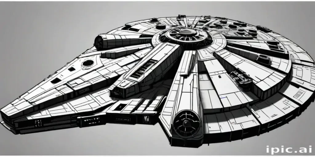 millennium falcon clip art