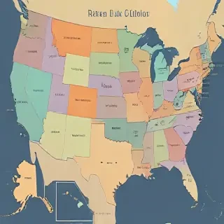 us states map
