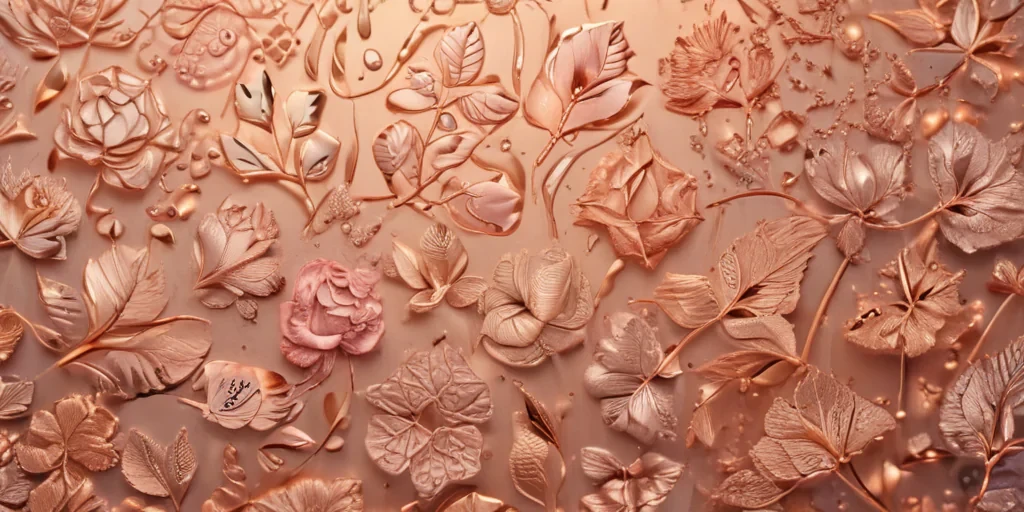 rose gold background