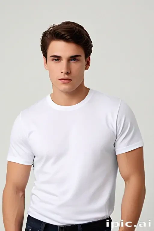 white tee png