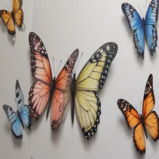 butterflies sketches