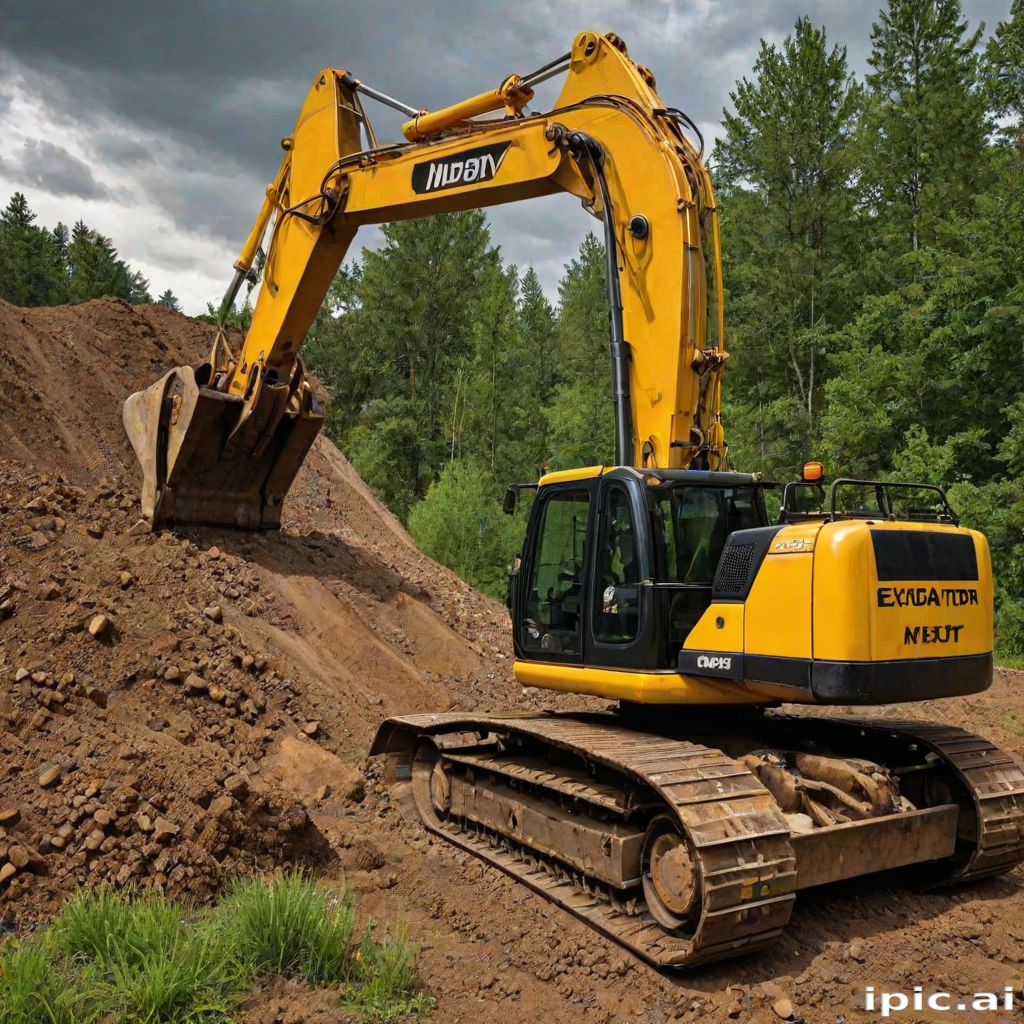 excavator wallpaper