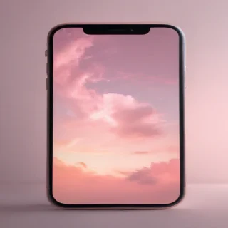 light pink phone background