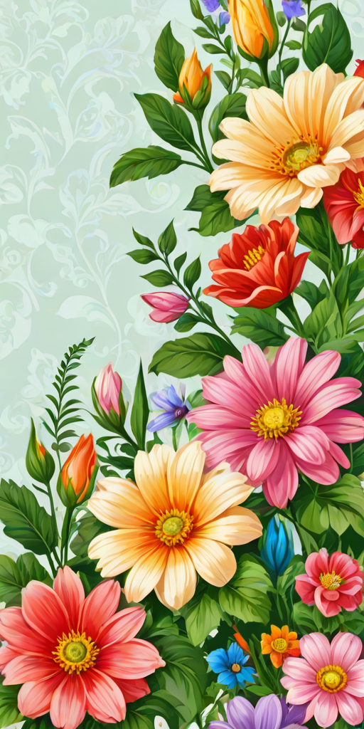 clipart borders flowers