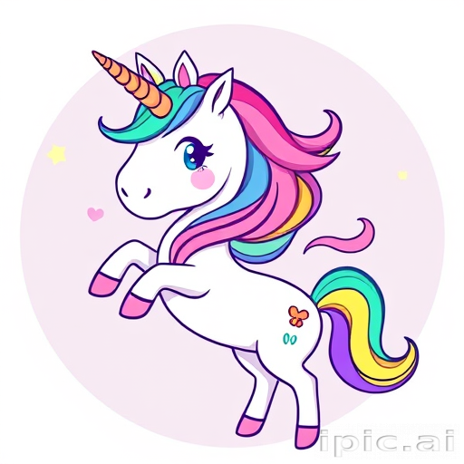 clip art unicorn
