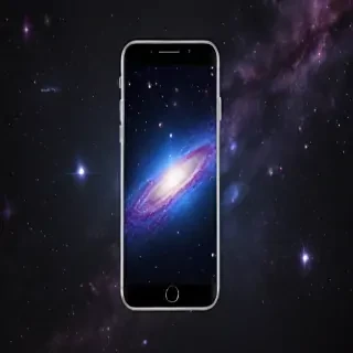 space background phone