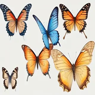 butterflies png transparent