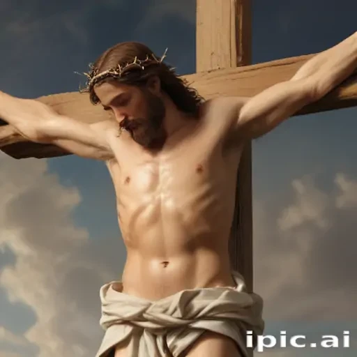 jesus on the cross pictures