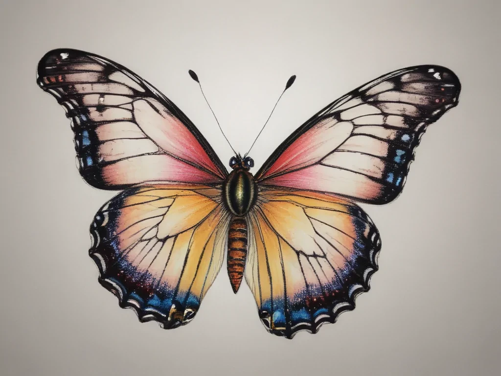 butterfly outline