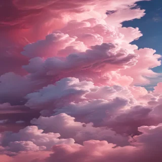 pink cloud wallpaper