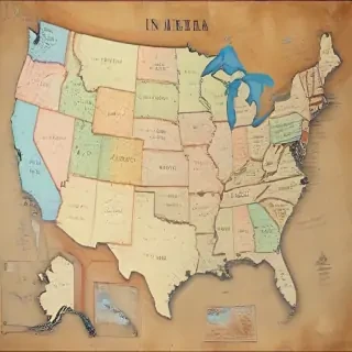 mapa usa