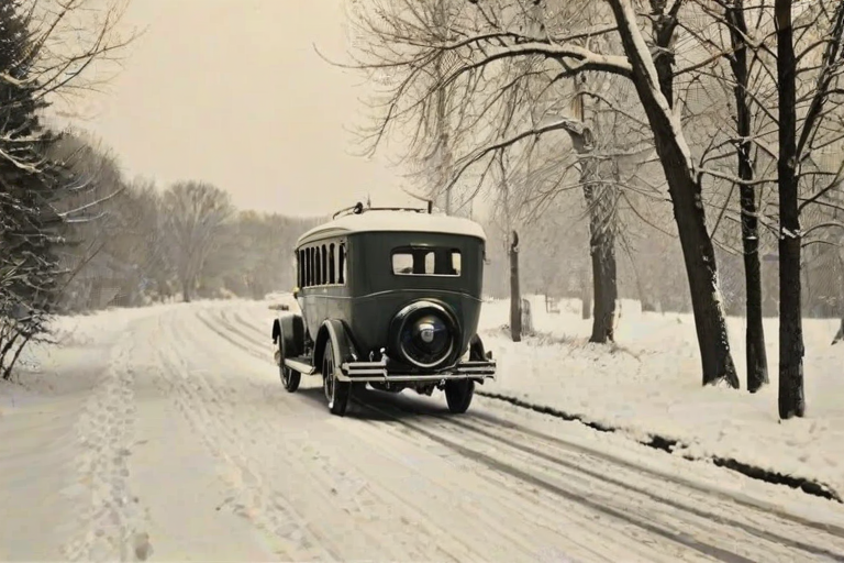 vintage winter pictures