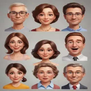 family emojis