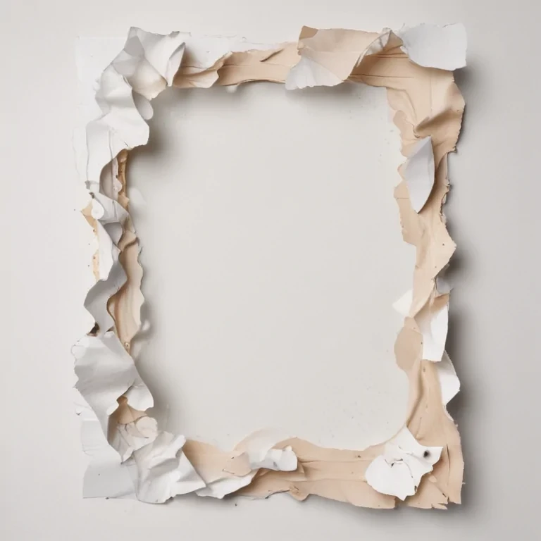 transparent background ripped paper