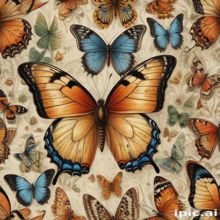 vintage butterfly illustration