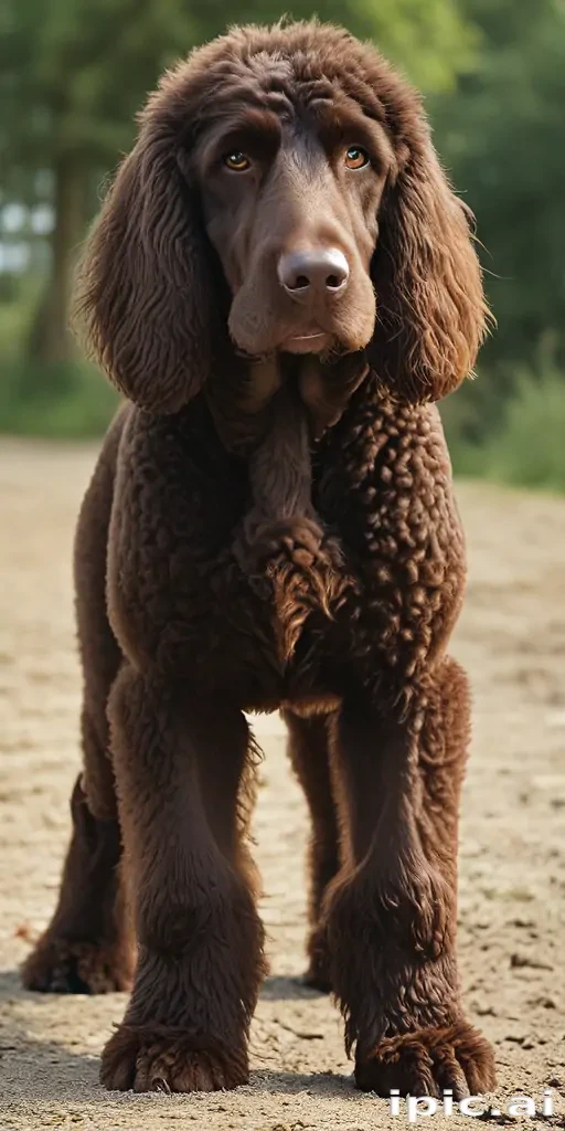 irish water spaniel