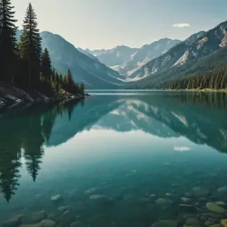 lake background