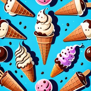 ice cream background