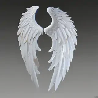 realistic angel wings png