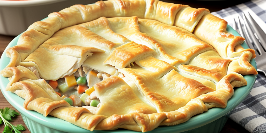 what do you serve with chicken pot pie