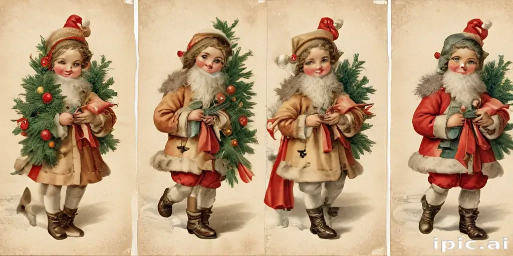 printable vintage christmas images