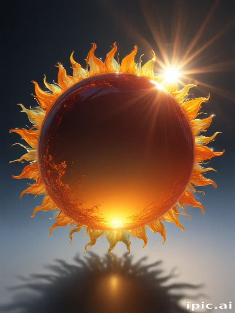 transparent sun