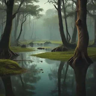 swamp background