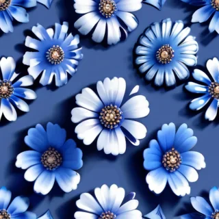 blue flower png