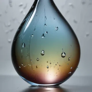 water drop transparent