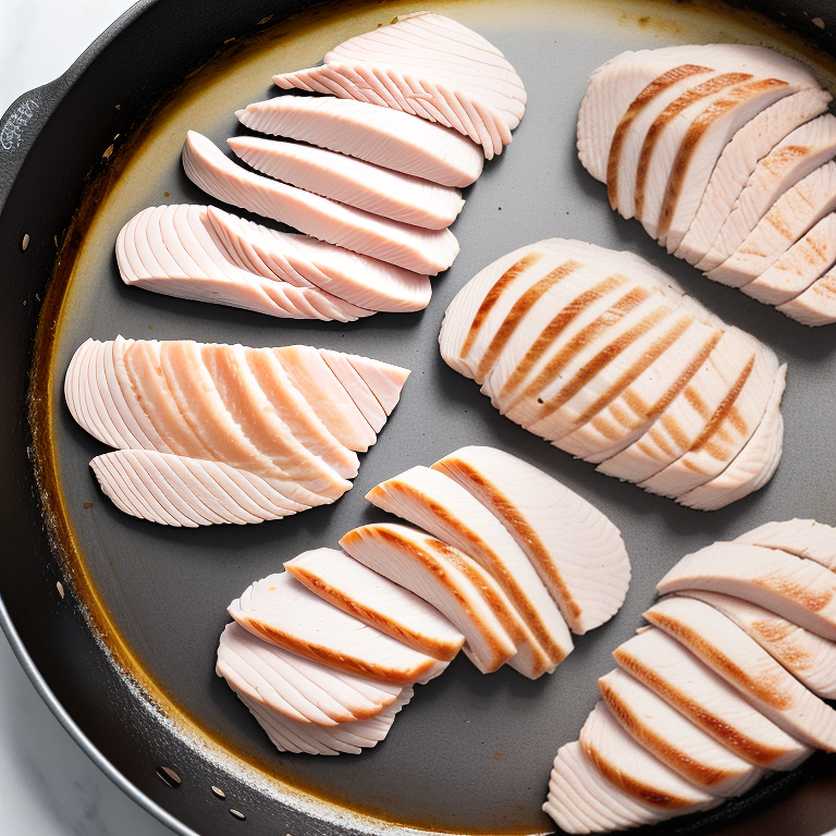cooking thin sliced chicken breast