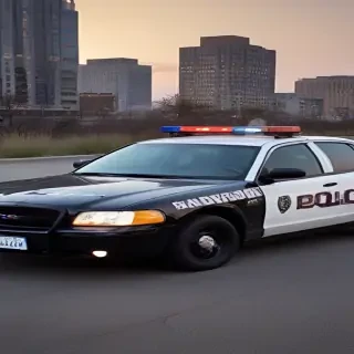 police car wallpaper