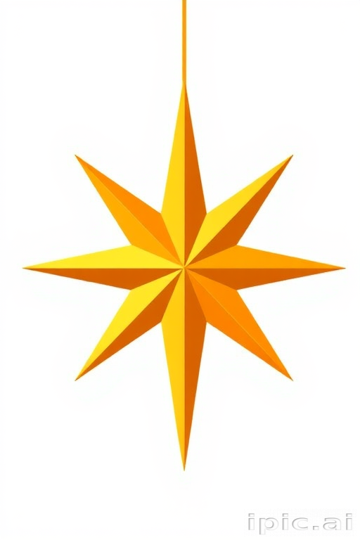christmas star clipart free