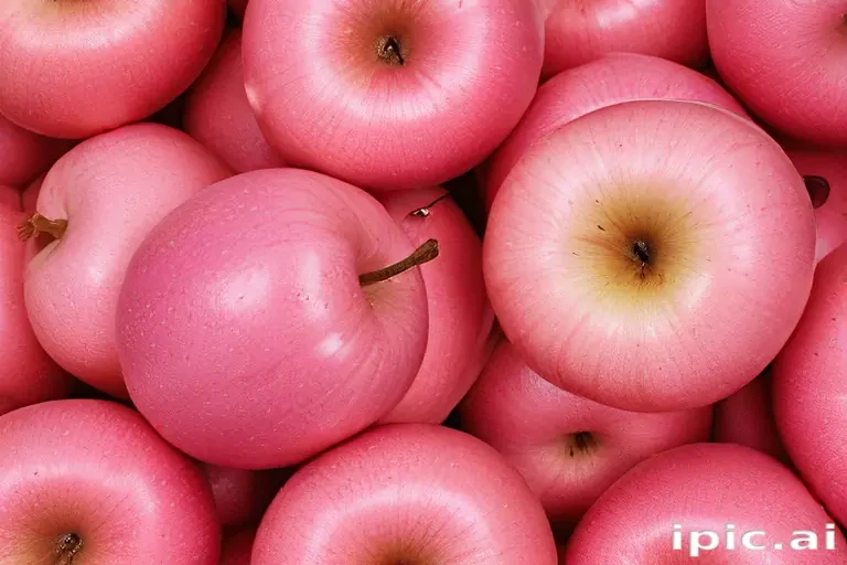 pink apple wallpaper