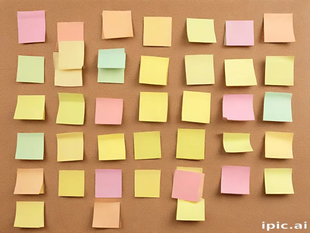sticky notes png transparent