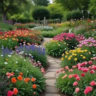 flower garden