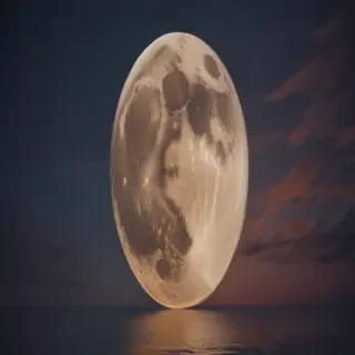 aesthetic crescent moon